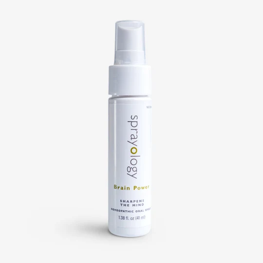Sprayology Brain Power bottle, front view